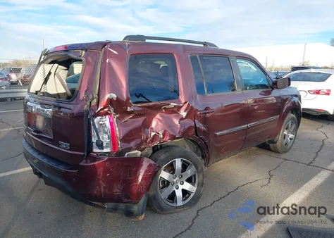 2012 Honda Pilot Touring z USA, uszkodzony, nr VIN 5FNYF4H90CB042539